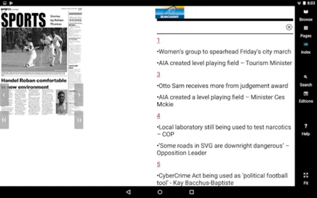 Kingstown Searchlight android App screenshot 4